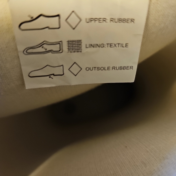 Trendy and Stylish Leopard Print Cowboy Style Rubber Rain Boots Euro S37 - Picture 8 of 10